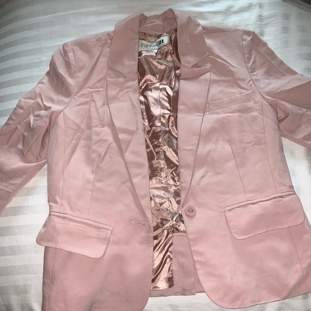 Pink blazer